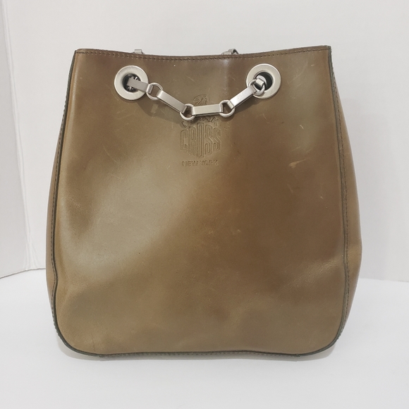 Vintage smooth leather bag - Picture 1 of 11